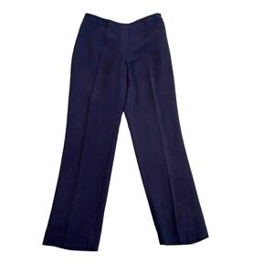 Jones New York Petite plum purple trouser dress pants side zipper 6P fully lined